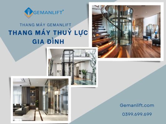 báo giá thang thuỷ lực gia đình Gemanlift mới nhất