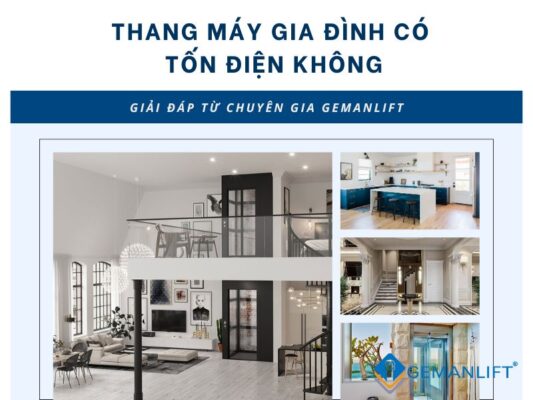 thang máy gia đình có tốn điện không